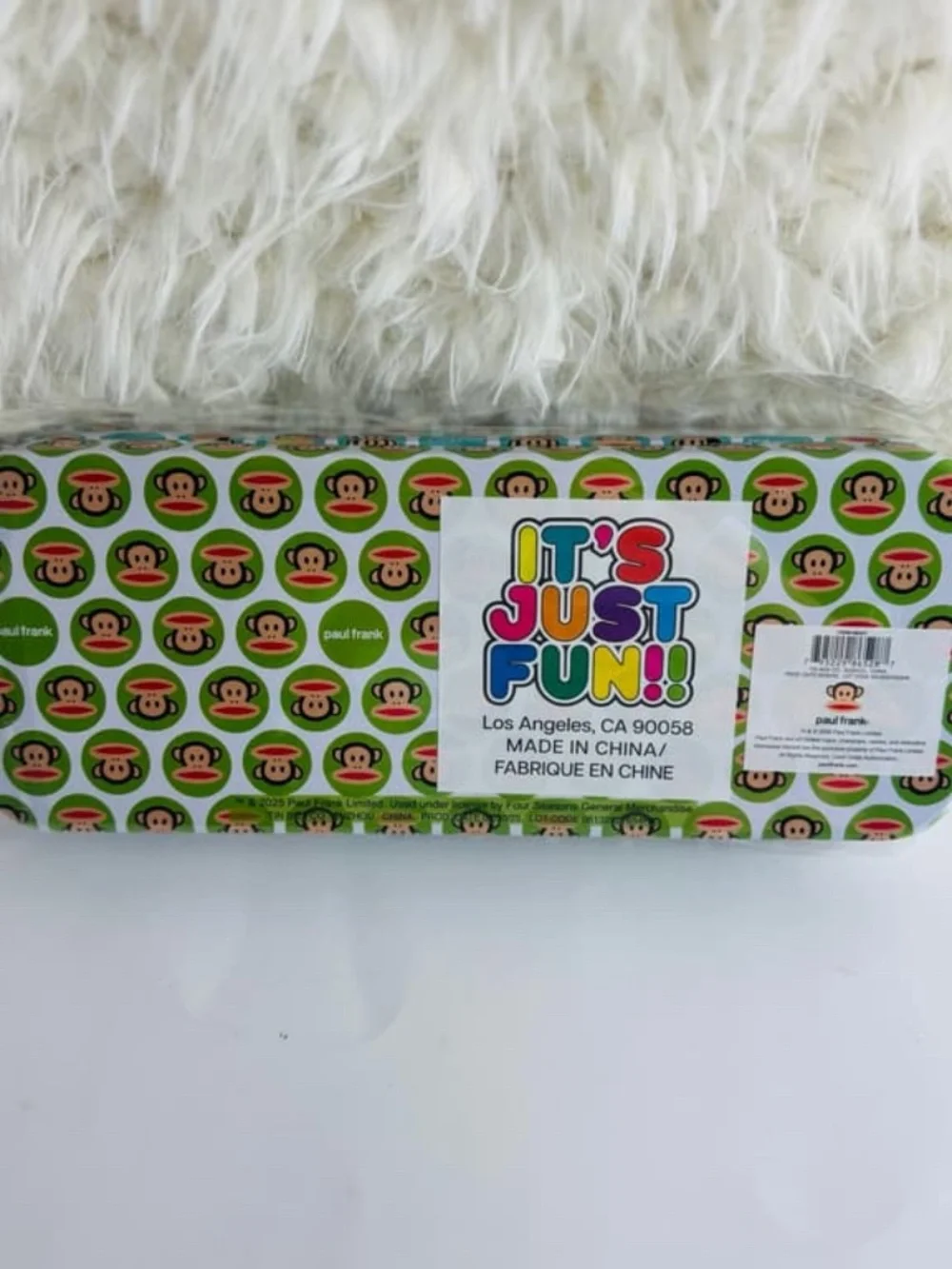 PAUL FRANK METAL DECORATIVE PENCIL CASE~NEW!